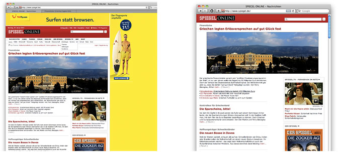 SPIEGEL Online reimagined